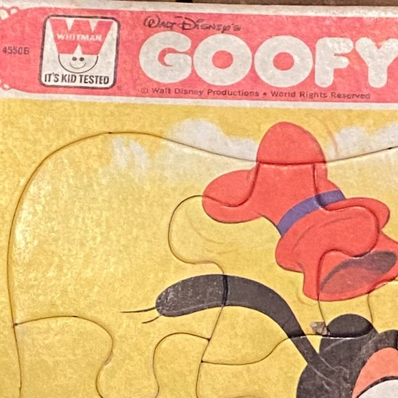 Vintage Whitman Walt Disney Frame Tray Puzzle - Picture 3 of 11